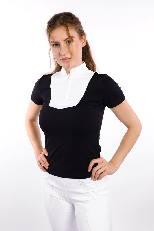 Zcuderia Turniershirt „Bella“ Schwarz